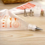 10Pcs/bag Disposable Piping bag Icing Nozzle Fondant Cake Decorating Pastry Tips Tools Small Size  cake tools