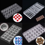 New Arrival Clear Hard Chocolate Maker Polycarbonate PC DIY 21 Diamond Candy Mold Mould Wholesale Free Shipping