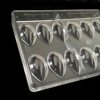 New Arrival Clear Hard Chocolate Maker Polycarbonate PC DIY 21 Diamond Candy Mold Mould Wholesale Free Shipping