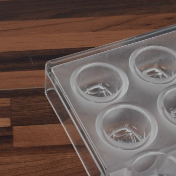 New Arrival Clear Hard Chocolate Maker Polycarbonate PC DIY 21 Diamond Candy Mold Mould Wholesale Free Shipping
