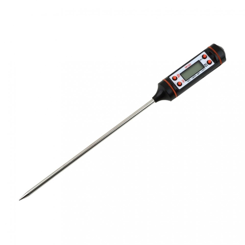TP101 Pen Type LCD Food Thermometer Stainless Steel Pin Kitchen Temperature Measurement Tools