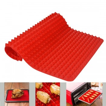 Practical Creative Pyramid Silicone Baking Mat Nonstick Pan Pad Cooking Mat Oven Baking Tray Mat Kitchen Bakeware Gadgets
