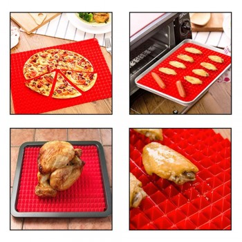 Practical Creative Pyramid Silicone Baking Mat Nonstick Pan Pad Cooking Mat Oven Baking Tray Mat Kitchen Bakeware Gadgets