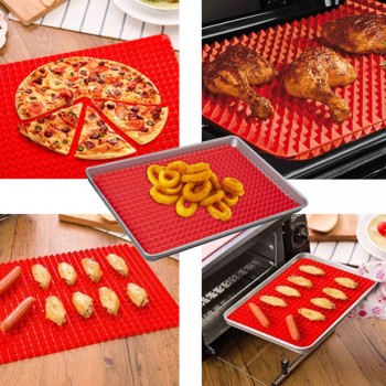 Practical Creative Pyramid Silicone Baking Mat Nonstick Pan Pad Cooking Mat Oven Baking Tray Mat Kitchen Bakeware Gadgets