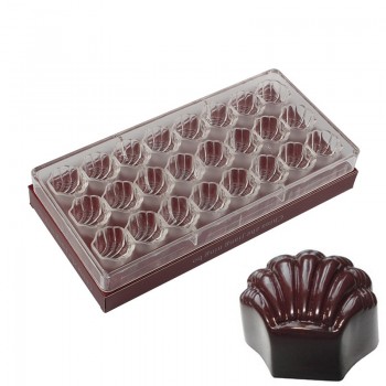 Semi Sphere Shell Diamond Cube Chocolate Mould PC Chocolate Bar Mold Half Ball Plastic Candy Maker Mold Bakeware Rectangle
