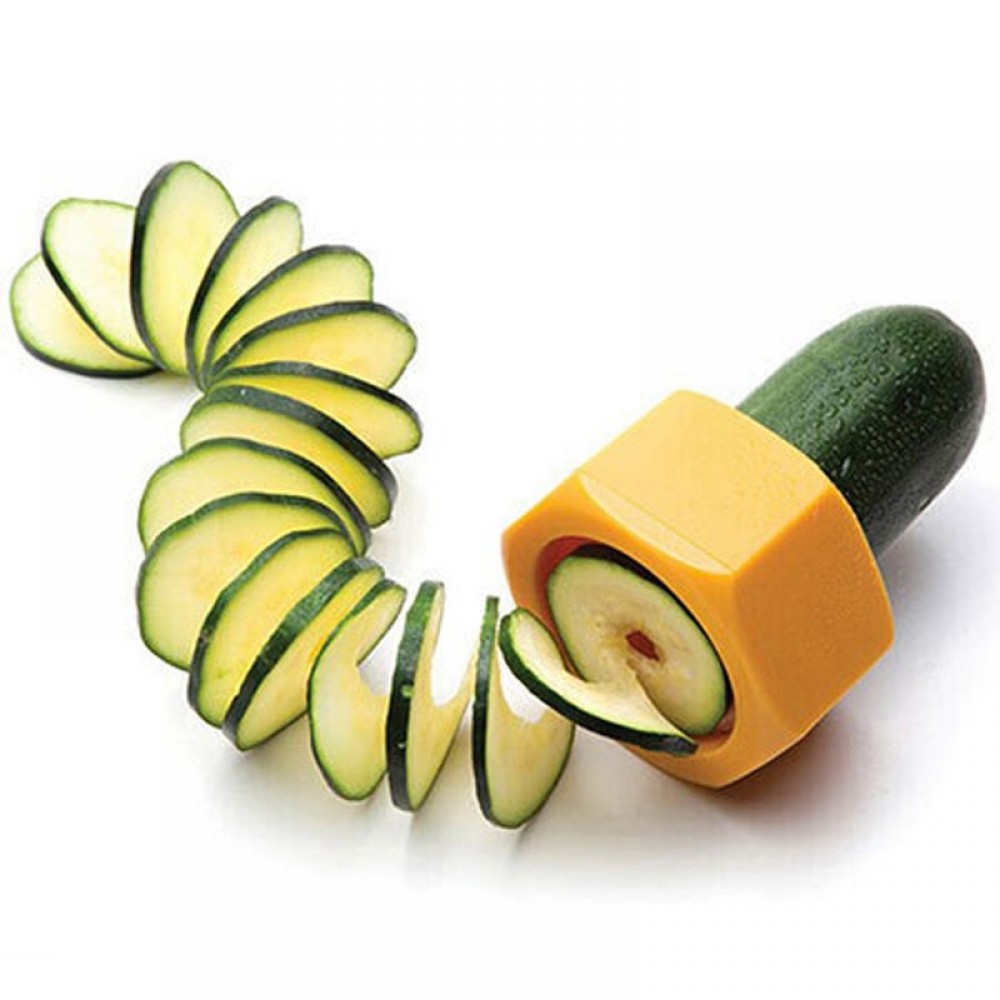 Creative Multi - Purpose Vegetable Cutter Screw Cucumber Slicer Plastic Peeler Fruit Spiralizer Salad Cutter Fruits tool
