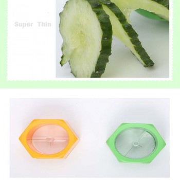 Creative Multi - Purpose Vegetable Cutter Screw Cucumber Slicer Plastic Peeler Fruit Spiralizer Salad Cutter Fruits tool
