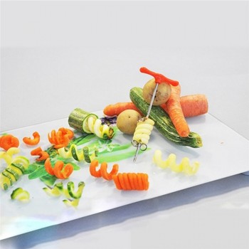 Rotating Machine Manual Magic Roller Spiral Slicer Radish Potato Spiral Cutter  10.11