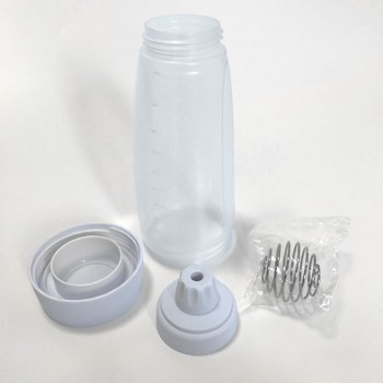 1065mL 4.5 Cups Pancake Batter Mixer Bottle Pancakes Waffles Crepes Dispenser