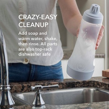 1065mL 4.5 Cups Pancake Batter Mixer Bottle Pancakes Waffles Crepes Dispenser