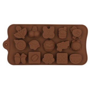 New Silicone Chocolate Mold 29 Shapes Chocolate baking Tools Non-stick Silicone cake mold Jelly and Candy Mold 3D mold DIY best