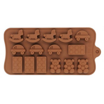 New Silicone Chocolate Mold 29 Shapes Chocolate baking Tools Non-stick Silicone cake mold Jelly and Candy Mold 3D mold DIY best