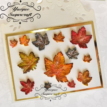 Yueyue Sugarcraft 1 piece Leaf Silicone mold Fondant Mold Cake Decorating Tools Chocolate Mold Baking Mold