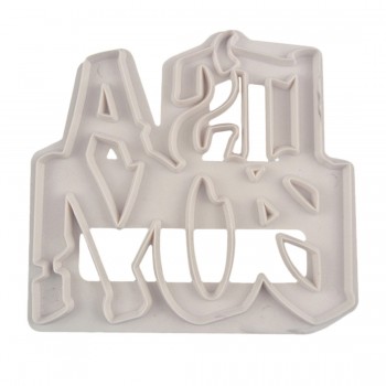 Birthday party DIY fondant molds cutters embosser Girls Boys baby cot Sugar craft moulds Cake dessert Decoration bakeware tools