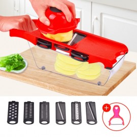 6 in1 Vegetable Cutter peeler slicer knife slicing Potato Carrot shred kitchen accessories kitchen gadgets grater for vegetables