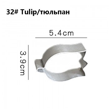 30styles Cookie Cutters Tools Fondant Biscuit Cutter Mold Pastry Cake Forms Gingerbread House Christmas Baking Decorating Tools