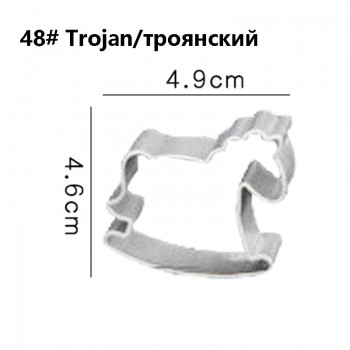 30styles Cookie Cutters Tools Fondant Biscuit Cutter Mold Pastry Cake Forms Gingerbread House Christmas Baking Decorating Tools