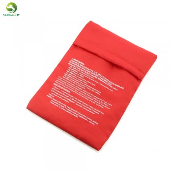 Red Microwave Potato Bag Baking Potato Cooking Bag Washable Cooker Bag Baked Potatoes Rice Pocket Oven Quick Fast Kitchen Tools