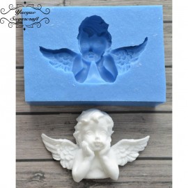 Yueyue Sugarcraft Newest Angel Frame silicone mold fondant mold cake decorating tools chocolate gumpaste mold