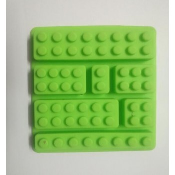 Cake Tools Holes Lego Mini Figure Robot Ice Cube Tray Mold Chocolate Cake Jelly Jello Silicone Mold Fondant Mould