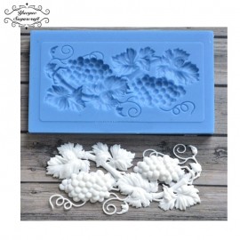 Yueyue Sugarcraft Grape Silicone mold fondant mold cake decorating tools chocolate gumpaste mold