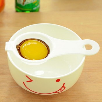 1pcs/lot Eco Friendly Egg Yolk White Separator Egg Divider Baking Tools for Cakes Pastry Kitchen Accessories Gadgets Bakeware