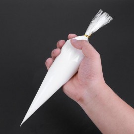 50PCS Disposable Piping Bag Icing Fondant Cake Cream Pastry Tip DIY Cake Decorating Tools Small Large