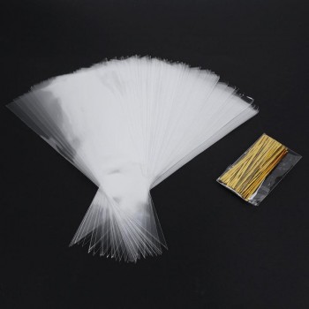 50PCS Disposable Piping Bag Icing Fondant Cake Cream Pastry Tip DIY Cake Decorating Tools Small Large