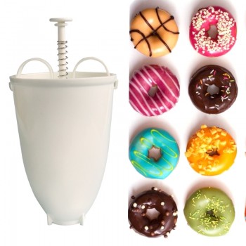 Plastic Doughnut Maker Machine Mold DIY Tool Kitchen Pastry Making Bake Ware Making Bake Ware Kitchen Accessories