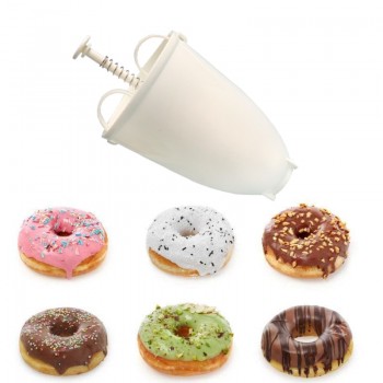 Plastic Doughnut Maker Machine Mold DIY Tool Kitchen Pastry Making Bake Ware Making Bake Ware Kitchen Accessories