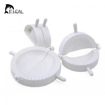 FHEAL 3pcs/set Dumpling Maker Ravioli Dough Press Pastry Dumpling Molds Empanada Mould Baking Tools Dumpling Making Machine