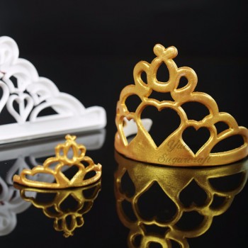 Yueyue Sugarcraft Crown 2pcs/Set plastic fondant cutter cake mold fondant mold  fondant cake decorating tools sugarcraft