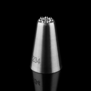 1/3Pcs Grass Cream Icing Nozzles Stainless Steel Pastry Fury Decoration Cupcake Head Cake Decorating Tools Pastry Tools