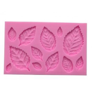 Free shipping Tree leaf leave cooking tool decoration Silicone mold baking Fondant Sugar Craft Molds DIY Cake fimo