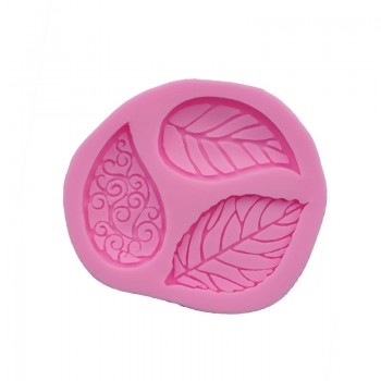 Free shipping Tree leaf leave cooking tool decoration Silicone mold baking Fondant Sugar Craft Molds DIY Cake fimo