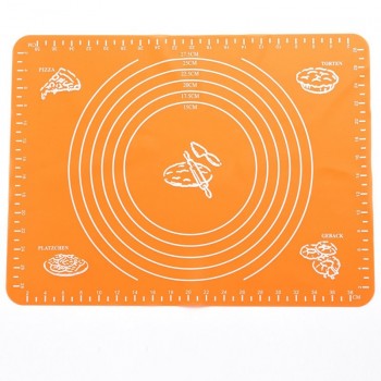1pc Non-Stick Silicone Mat Rolling Dough Liner Pad Pastry Cake  Bakeware Paste Flour Table Sheet Kitchen Tools