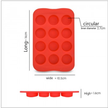 Cup Silicone Muffin Pan amp;Cupcake Baking Pan Non-Stick Silicone Cake Mold Round Mini Muffin Pan Form
