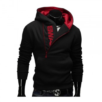 Hoodies Men 2018 Autumn Fashion Tracksuit Sweatshirt Mens Winter Warm Collar Cap Long Sleeves Pullover Hoody Sports Sweatshirts