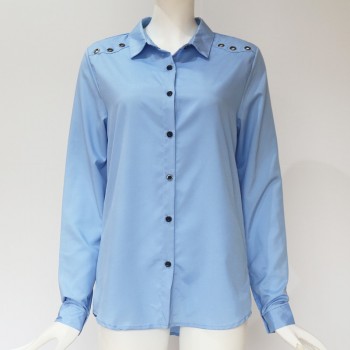 Women Tops Blouses 2018 Autumn Elegant Long Sleeve Blouse Shirt Turn Down Collar Chiffon Blouse Office Shirts Blusas Camisa
