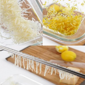 Multifunction Stainless Steel Lemon Zester Fruit Peeler Cheese Zester Microplane Grater Fruit Vegetable Tools amp; Kitchen