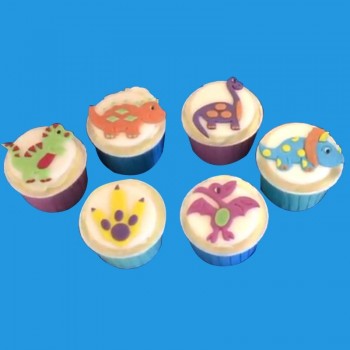 2pcs/set 3D Dinosaur Cookie Cutters Plastic Cookie Biscuit Decorating Mold Animal Shape Cookie Stamps Cake Fondant Cutter