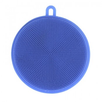 YuryFvna Silicone Dish Sponge Antibacterial Kitchen Scrubber Vegetable Fruit Brush Cleaning Sponge Dish Washing Brush Pot Holder