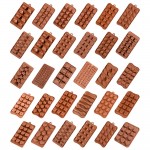 SJ Chocolate Molds Food Silicone Candy Molds Cake Decorating Tools 3D Gummy Chocolate Baking Cookie Accessories Diverse Style