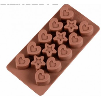 SJ Chocolate Molds Food Silicone Candy Molds Cake Decorating Tools 3D Gummy Chocolate Baking Cookie Accessories Diverse Style