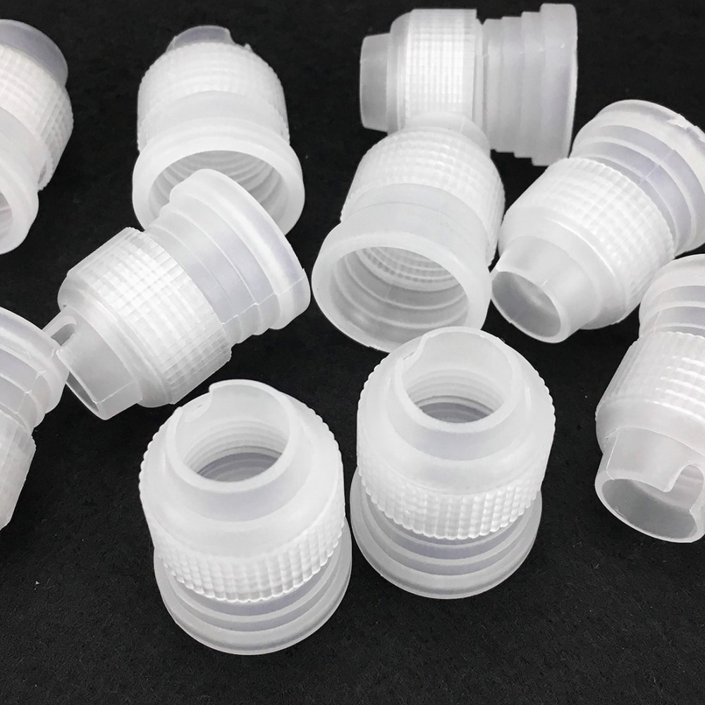 High Quality  10pcs/Lot Coupler Adaptor Icing Piping Nozzle Bag Set Cake Flower Pastry Tool Set Cake Decorating Tools