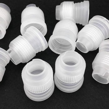 High Quality  10pcs/Lot Coupler Adaptor Icing Piping Nozzle Bag Set Cake Flower Pastry Tool Set Cake Decorating Tools