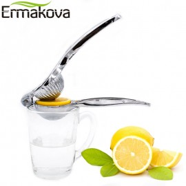 ERMAKOVA Heavy Duty Manual Press Juicer Zinc Alloy Lemon Squeezer Orange Squeezer Citrus Lime Squeezer Fruit Tools