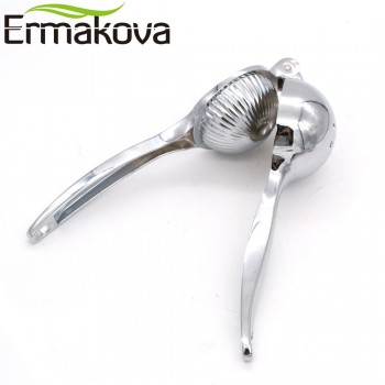 ERMAKOVA Heavy Duty Manual Press Juicer Zinc Alloy Lemon Squeezer Orange Squeezer Citrus Lime Squeezer Fruit Tools