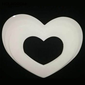 Holaroom Heart Shape PET Plastic Cake Mold Decorating Tools Confeitaria Maker Useful Baking Accessories 6/8/10/12/14inch