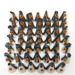 48Pcs/set Stainless Steel Icing Piping Nozzles Pastry Tips Set Cake Baking Tools Nozzles Cupcake Cake Decorating